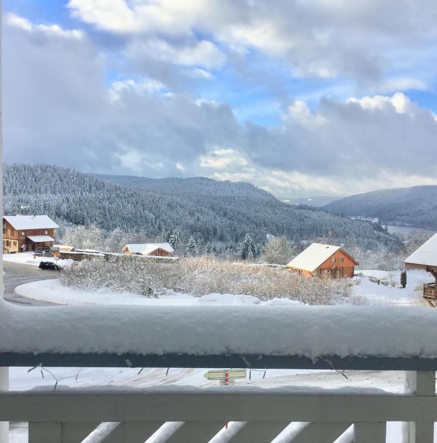 Chalet Le Flocon Bleu - Mauselaine Avec Vue Sur Le Lac De Gérardmer Zewnętrze zdjęcie