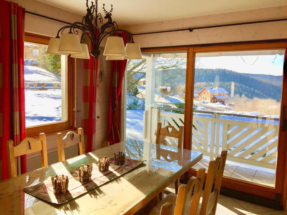 Chalet Le Flocon Bleu - Mauselaine Avec Vue Sur Le Lac De Gérardmer Zewnętrze zdjęcie