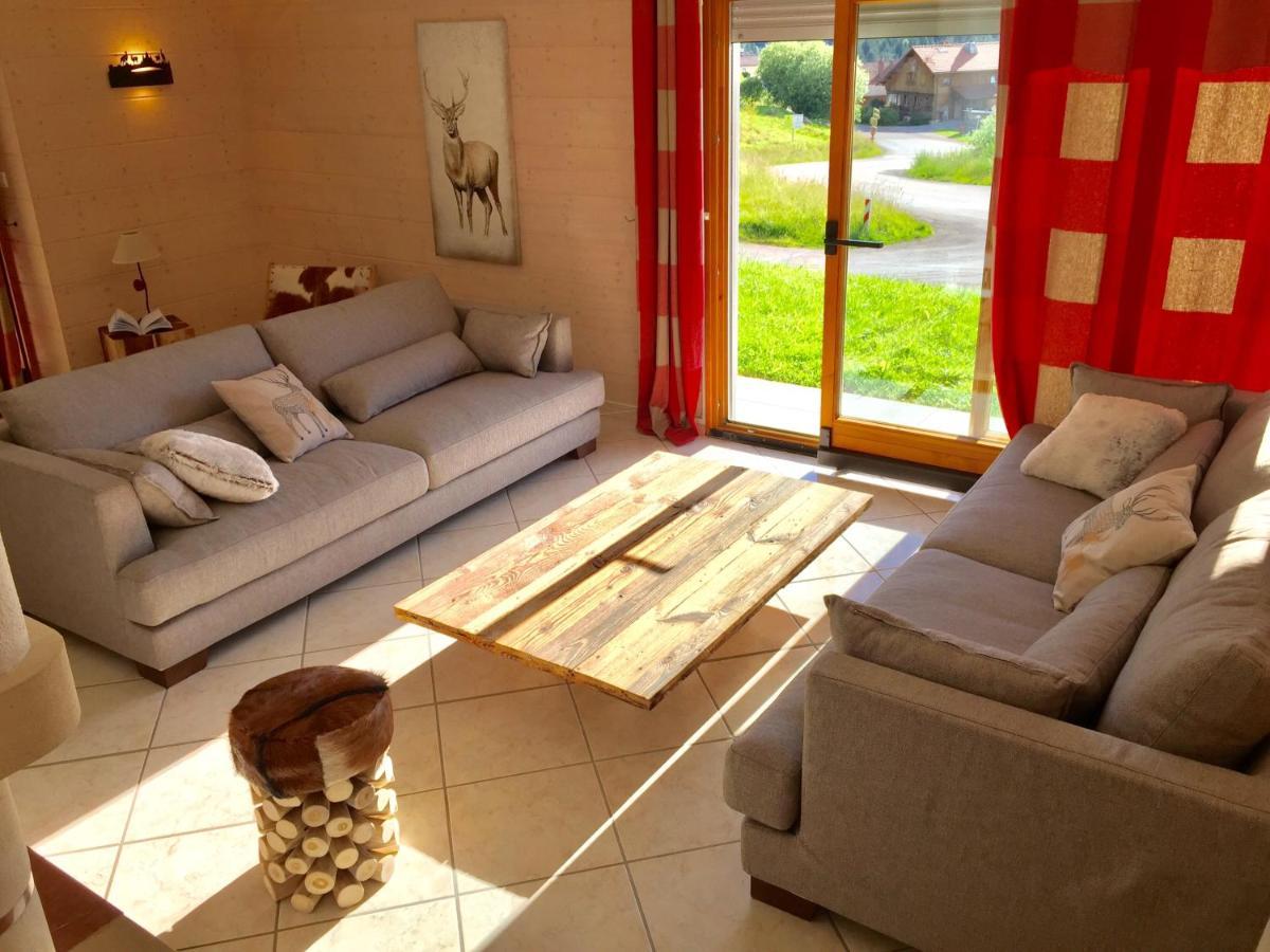 Chalet Le Flocon Bleu - Mauselaine Avec Vue Sur Le Lac De Gérardmer Zewnętrze zdjęcie