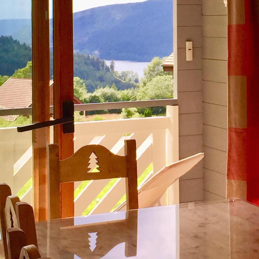Chalet Le Flocon Bleu - Mauselaine Avec Vue Sur Le Lac De Gérardmer Zewnętrze zdjęcie